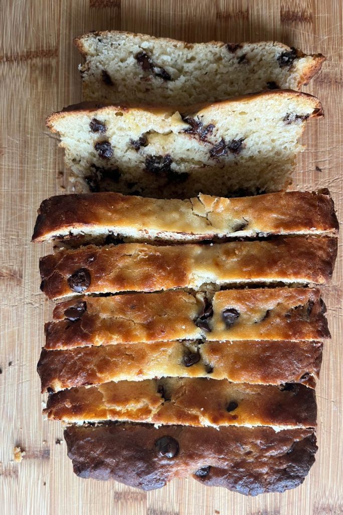 sourdough pumpkin bread fresh from the oven